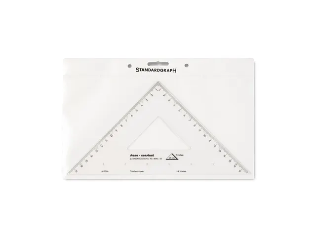 Tekendriehoek Standardgraph CONSTANT 45 graden 25 cm
