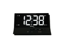 Wekkerradio Technoline WT 482 174x76x102mm zwart LED wit