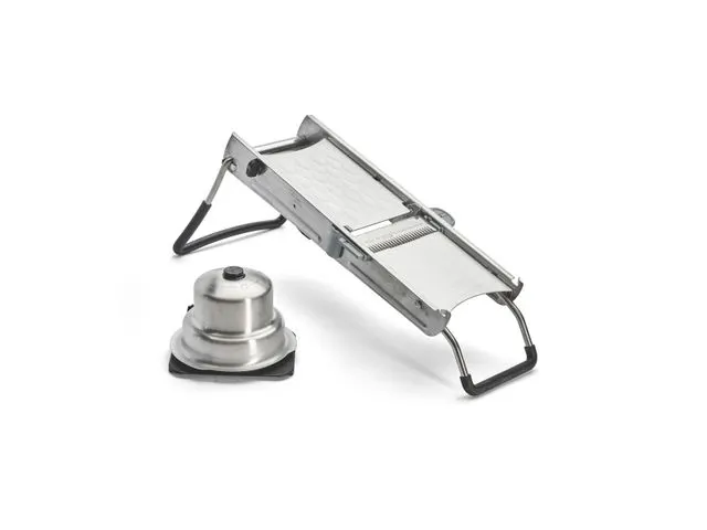 De Buyer Mandoline groentesnijder Revolution RVS 2-4-10mm