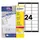 Adresetiket Avery QuickPeel L7159-100 63.5x33.9mm Wit 2400 stuks
