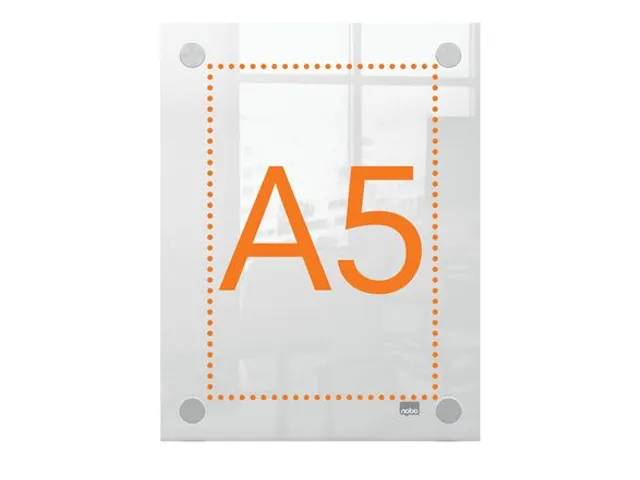 Infobord Nobo Premium Plus A5 acryl wand