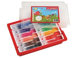 Viltstift STABILO Trio Jumbo 380 Classpack Assorti