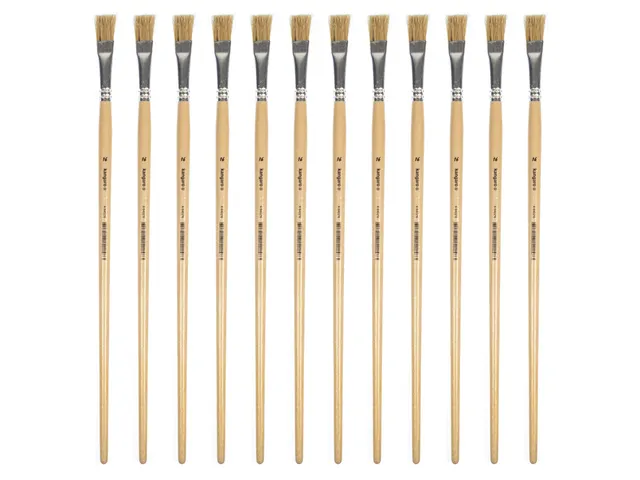 Lyonse penseel Kangaro #16 gelakt hout doos a 12 stuks