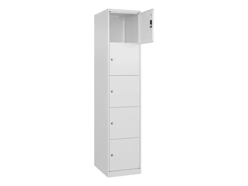 lockerkast,HxBxD 1850x400x500mm,1x5vakken,vak B 400mm,cil.-slot