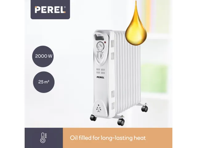 Olieradiator 2000W 9 Ribben