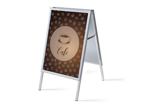 Stoepbord A1 complete set met print "Café"