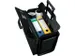 Pilotenkoffer Alassio 42x45x26 cm san remo zwart kunstleer