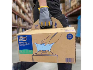 Reinigingsdoek Tork 530276 W7 Premium Heavy-Duty dispenser 1-laags 120 - 4