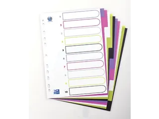 Elba Tabbladen MyColour A4 10-Delig 11-Gaats Assorti Kleuren - 1