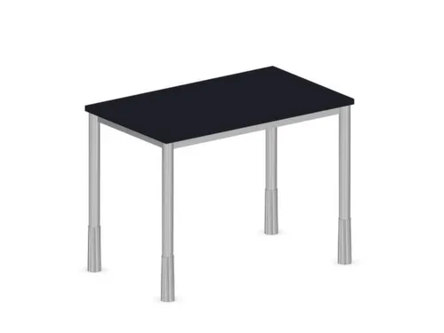 In hoogte verstelbaar bureau,HxBxD 720-840x1000x600mm,CC-zwart
