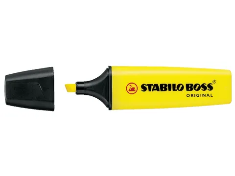 Markeerstift Stabilo Boss Geel