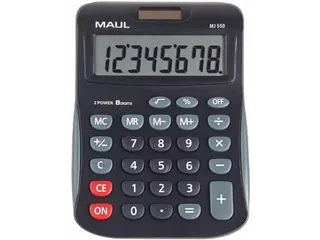 bureaurekenmachine MJ 550, junior, zwart - 1