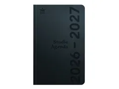 Schoolagenda 2026-2027 Ryam Studie DeLuxe 7dagen/2pagina's zwart