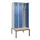 locker met bank,voor scheiding van kleding,HxBxD 2120x900x815mm,3vak