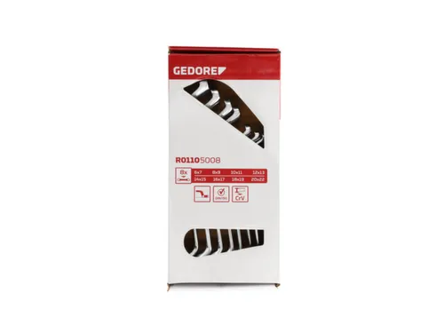 GEDORE R01105008 Sets steeksleutels SW6-22mm 8stuks