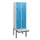 Dubbeldekse dekenkist,HxBxD 1950x600x815mm,2x2vak.,vak B 300mm