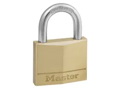Hangslot MasterLock 140EURD messing 40mm