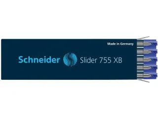 Balpenvulling Schneider 755 Slider Jumbo extra breed blauw - 2