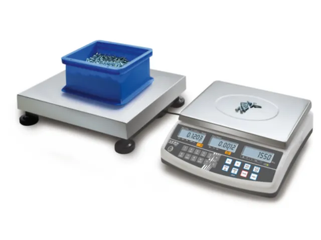 cijferweegschaal,platform BxD 400x300mm,RVS,ijkgewicht 50kg