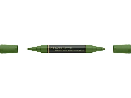 Aquarel marker Faber-Castell Albrecht Dürer 167 permanent olijfgroen