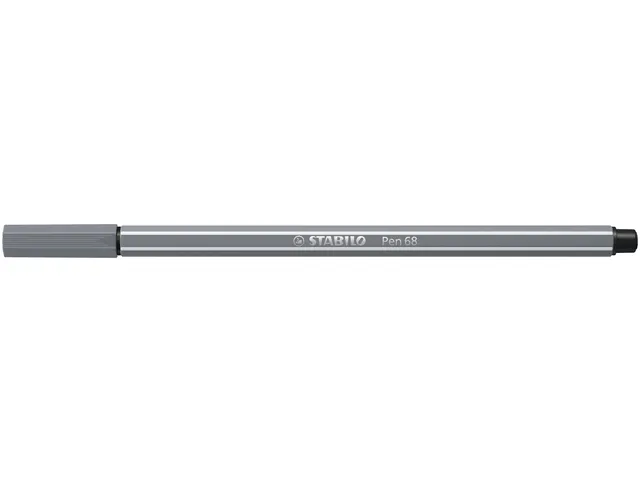 Feutre STABILO Pen 68/96 Medium gris foncé