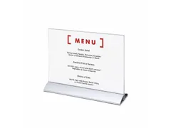 Menukaarthouder Liggend A4