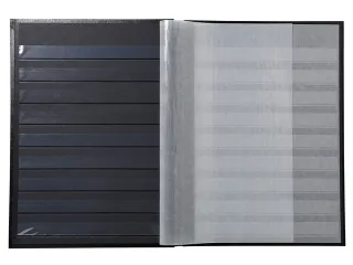 Postzegelalbum Exacompta 22.5x30.5cm 48 zwarte pagina's zwart - 6