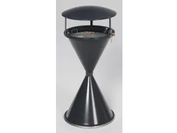 Zandasbak Zwartgrijs 960x440mm Overkapping Ketting En Hangslot