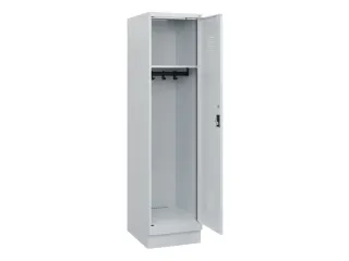 schoollocker,HxBxD 1630x400x500mm,1vak,vak B 400mm,cil.-slot,sokkel - 1