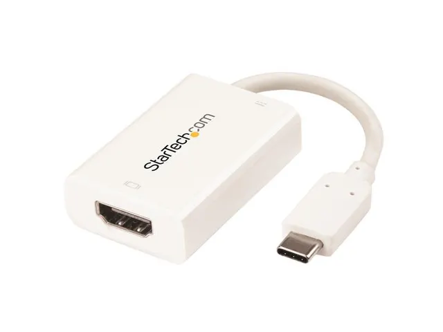 Usb-c Naar Hdmi Video Adapter Met Usb Power Delivery - 4k 60hz - Wit