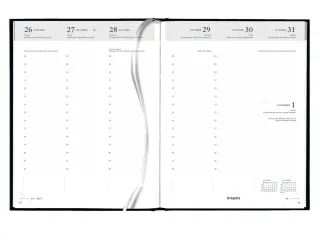 Agenda 2027 Brepols Timing Lima 7dagen/2pagina's viertalig zwart - 4
