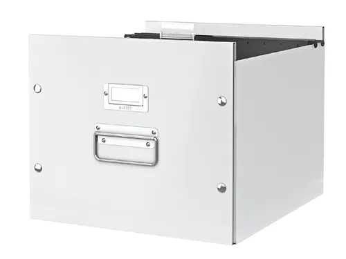 Hangmappenbox Click & Store 320x240x335mm Wit A4 86% gerecycled karton