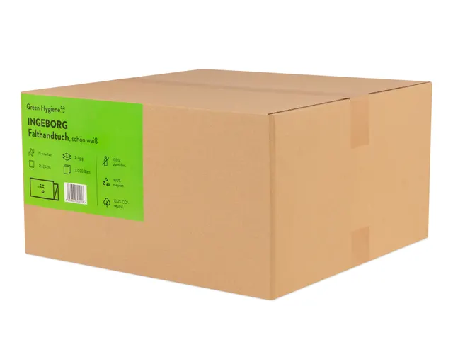 Handdoekjes Multifold 100% Recycled 2-laags 100% Co2 Neutraal 15 Pak