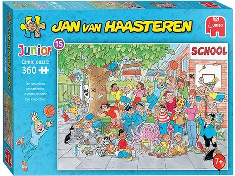 Puzzel Jan van Haasteren Junior 15 De Klassenfoto 360 stukjes