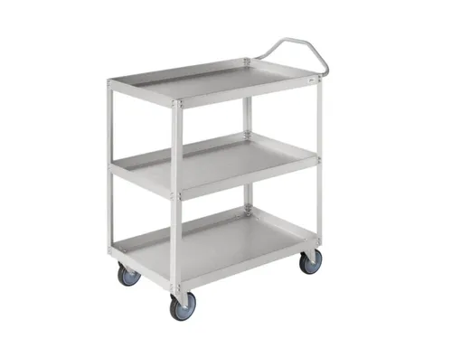 Etagewagen,Draagverm. 150Kg,3Etage(S),Etage(S) Grijs,Grijs