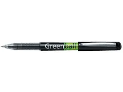 Rollerpen Pilot Greenball Begreen Medium punt Zwart