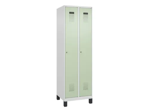locker voor scheiding van kleding,HxBxD 1950x600x500mm,2vak