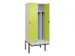 locker voor scheiding van kleding,HxBxD 2120x800x815mm,2vak