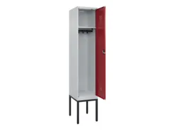locker,HxBxD 2120x400x500mm,1vak,vak B 400mm,cil.-slot,voetonderstel