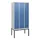 locker,HxBxD 1950x900x500mm,3vak,vak B 300mm,cil.-slot,voetonderstel