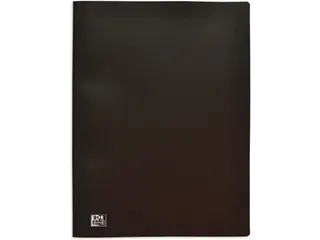 presentatiealbum A4 stevige PP 100 tas zwart - 1
