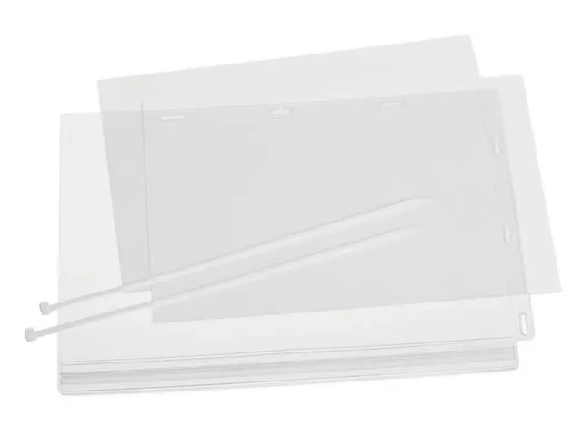 DURABLE waterbestendige infohoes A4 met kabelbinders