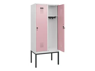 schoollocker,HxBxD 1950x800x500mm,2vak,vak B 400mm,draaigrendel - 1