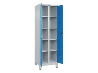 wasgoedverdeelkast,HxBxD 1950x600x500mm,vak B 300mm,draaigrendel - 2