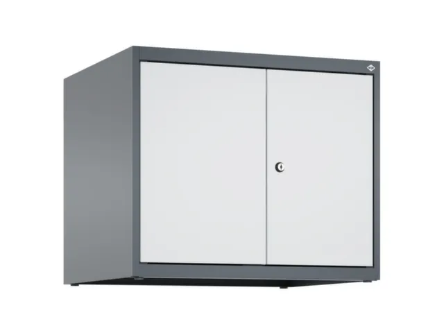 opzetkast,v. locker,2vak.,vak B 300mm,HxBxD 500x600x500mm,vleugeldeur