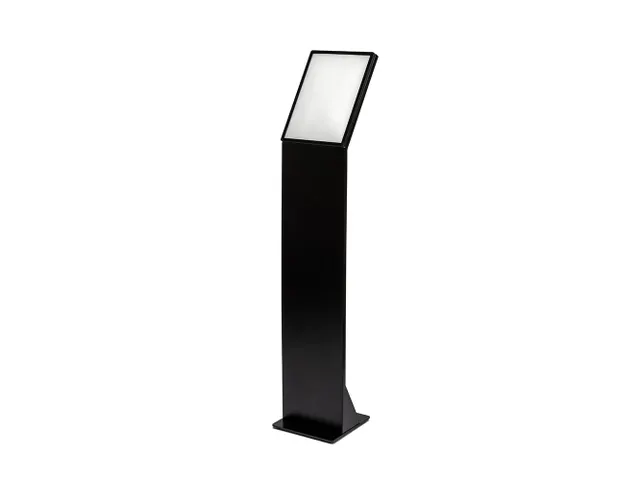 Verlichte Brochure Standaard LED Slide In A4 Zwart