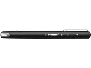 Fineliner STABILO dr!ver Fijne punt 0.4 mm Zwart - 7