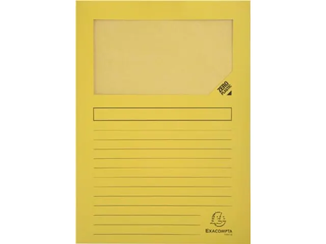 L-map Forever voor A4 25 stuks geel