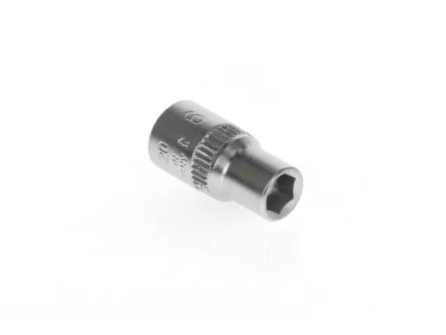 20 6 Douille 1/4 inch,6pans,6mm
