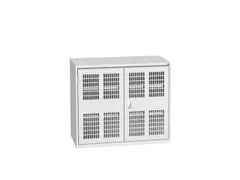 universele kast,HxBxD 900x1050x550mm,2xStalen bodem,draaigrendelslot